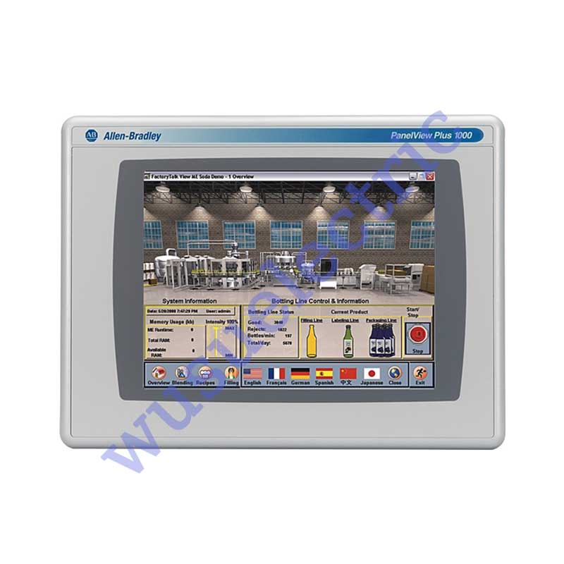 Allen Bradley 2711P-T10C4D8/A Operator Terminal