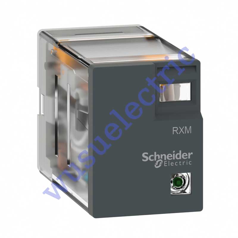 Schneider RXM4LB2P7 miniature plug-in relay